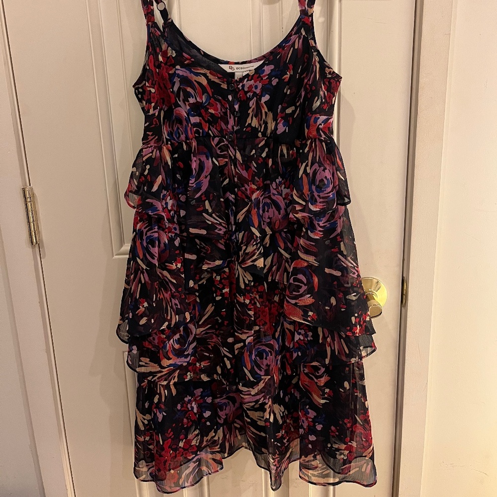 Gorgeous Floral Mini dress with ruffles